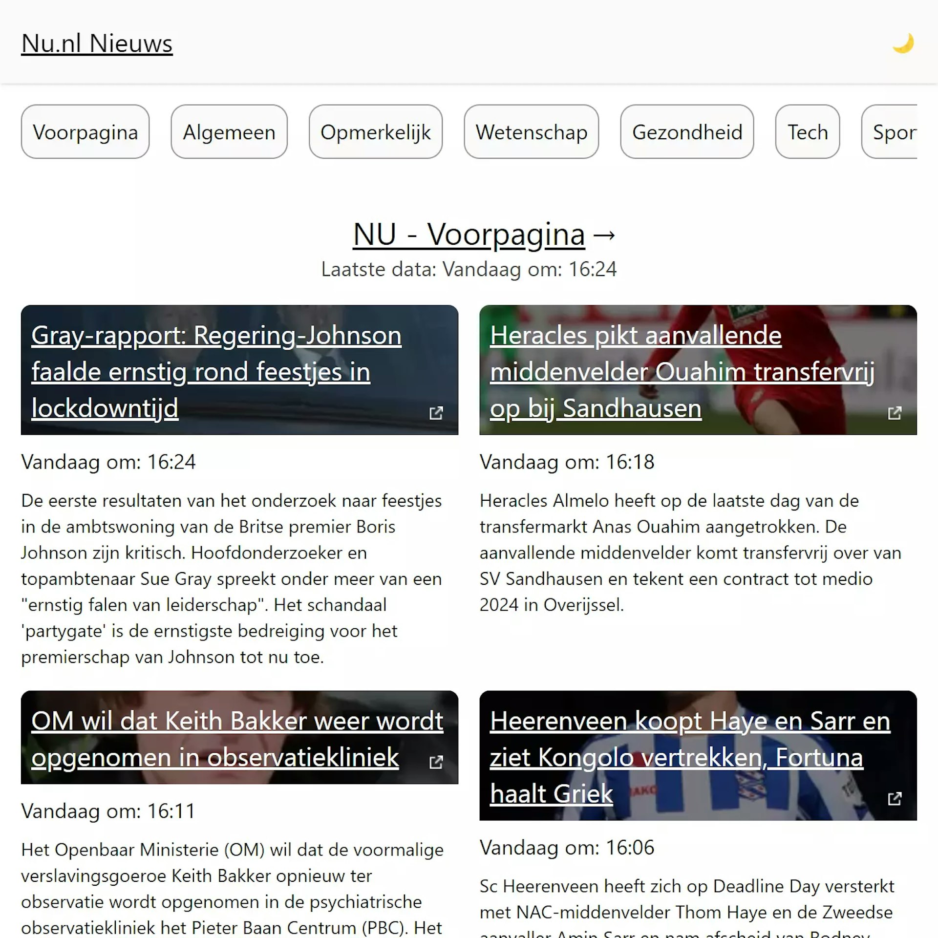 Nu.nl Clone thumbnail