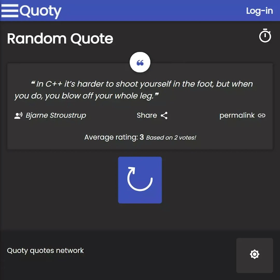 Quoty Quotes Network thumbnail